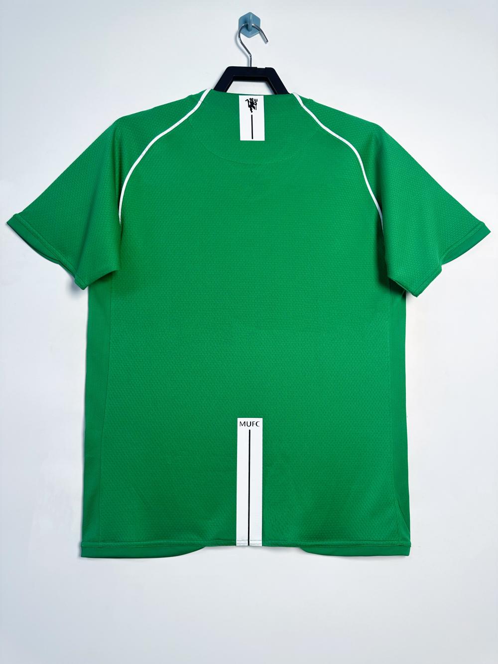 2007/2008 Retro Manchester United Goalkeeper Green Football Shirt 1:1 Thai Quality