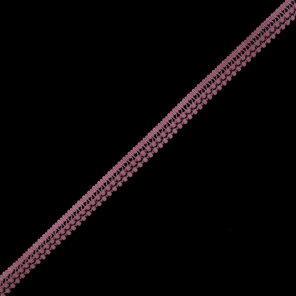 Dusty Rose Two Row Mini Pom Pom Trim - Joann Fabrics