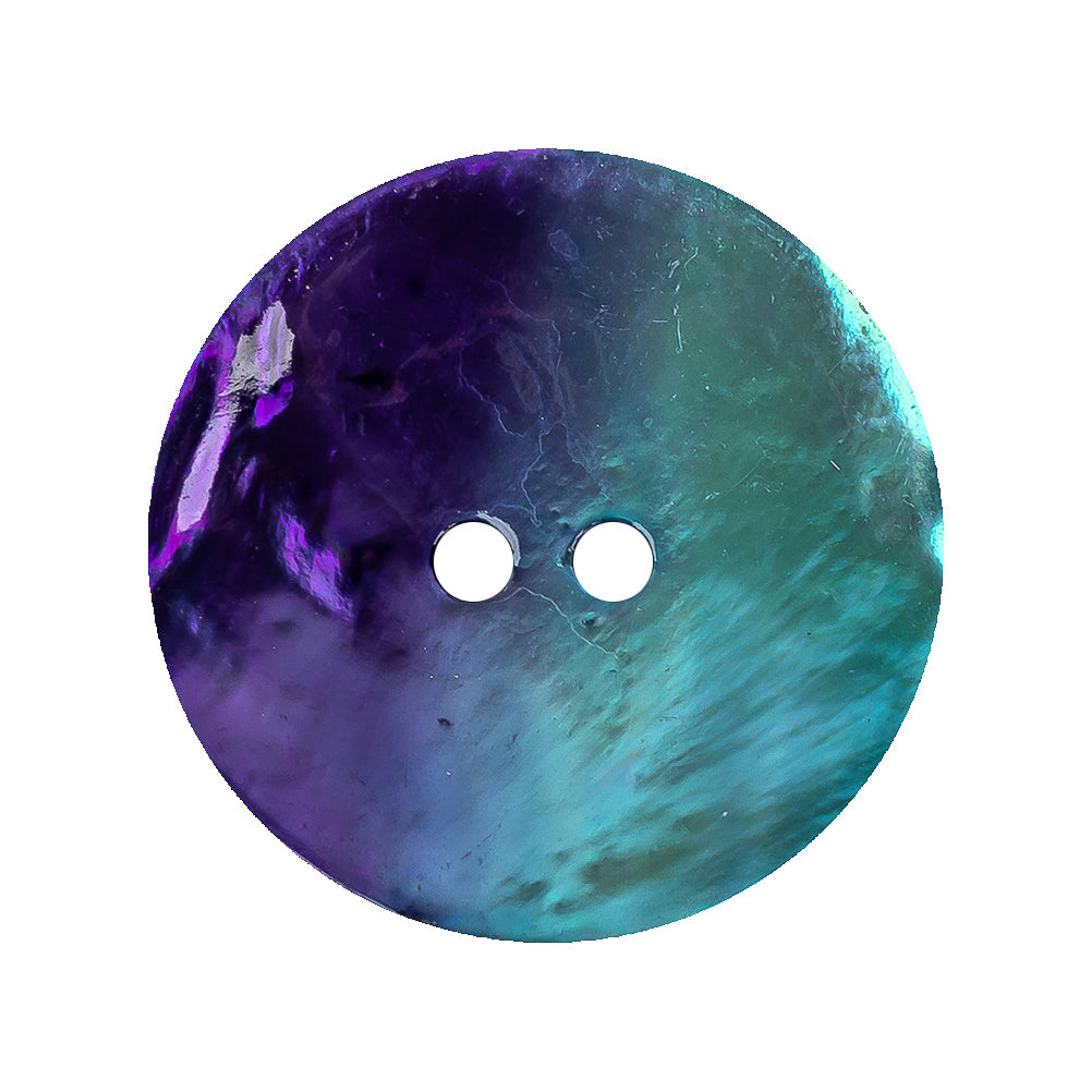 Ocean Iridescent 2-Hole Shell Button - 44L/28mm - Joann Fabrics
