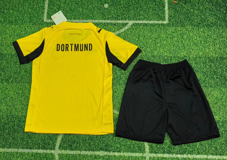 2025/2026 Dortmund Season Cup Football Jersey 1:1 Thai Quality Kids Size