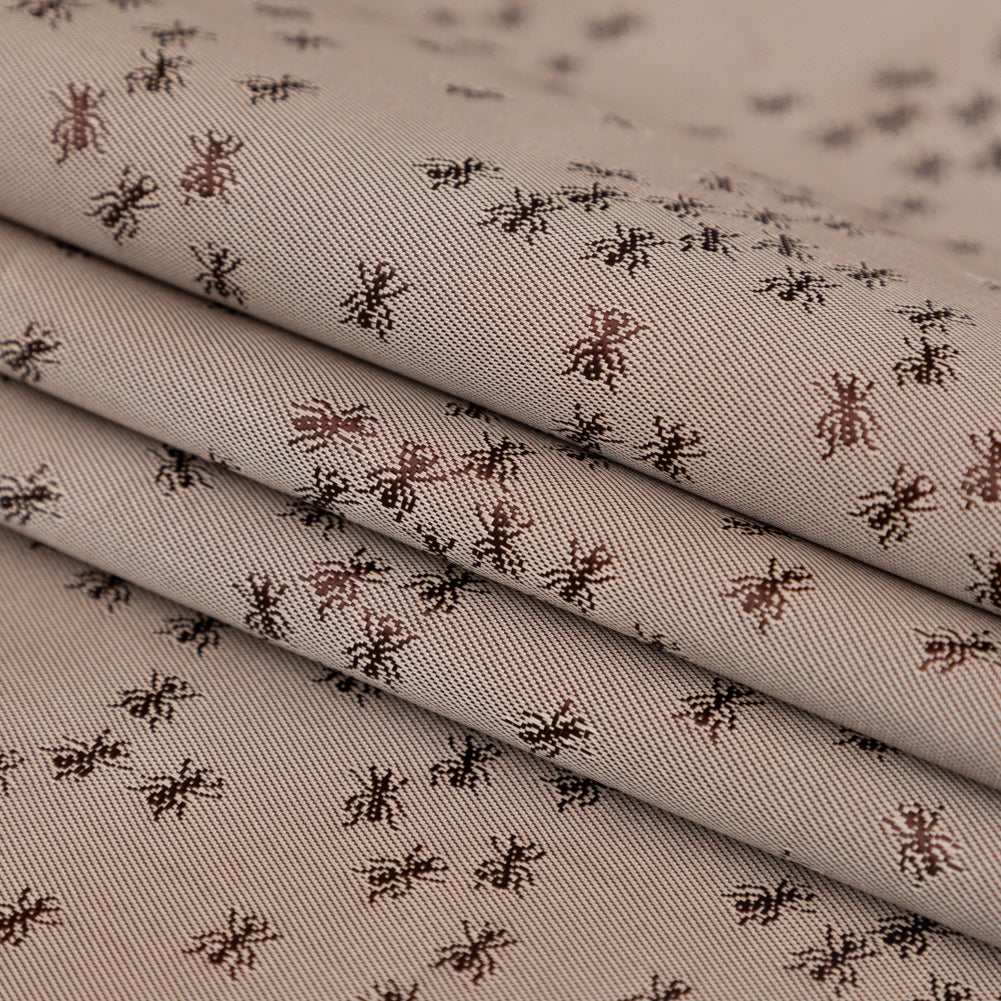 Ants Jacquard Lining - Taupe - Joann Fabrics