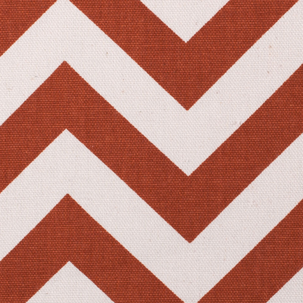 Village Rust/Natural Zig Zag Canvas - Joann Fabrics