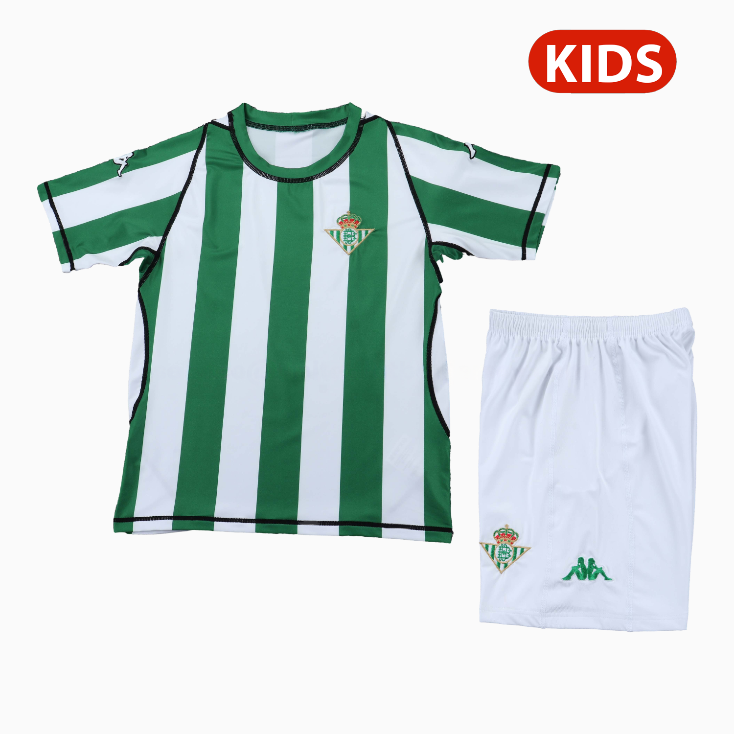 Retro Real Betis 2003-04 Home Kids Kit - UnitedFutballJersey