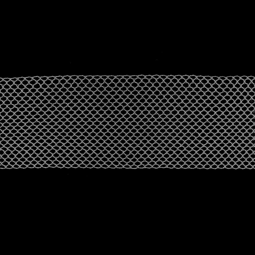 Metallic Silver European Netting - 5