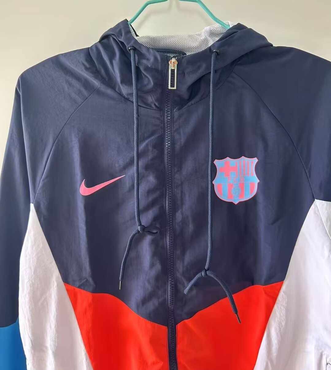 2025/2026 Barcelona Windbreaker Jersey 1:1 Thai Quality 03