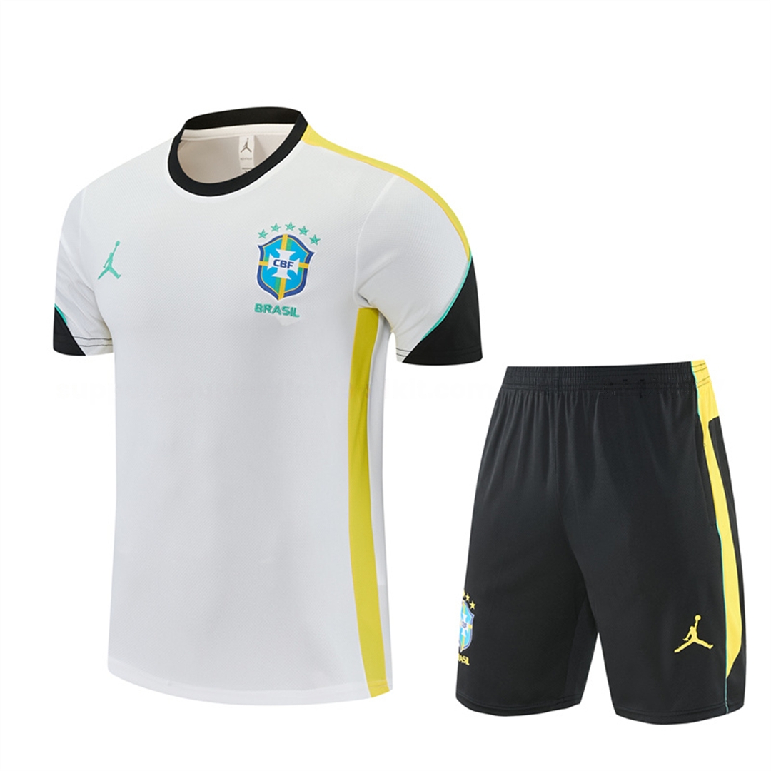Brazil 2026 Short-Sleeve Training Set - Colors Top & Colors Pants - UnitedFutballJersey