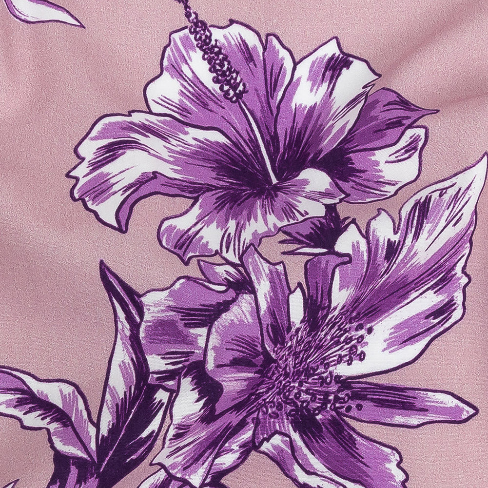 Cotton Poplin Print - Purple Floral - Mood Exclusive Seaside Serenity - Joann Fabrics