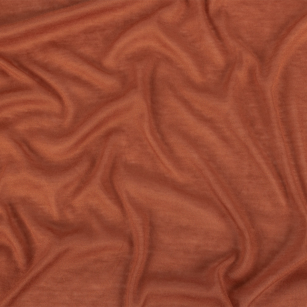 Italian Autumn Leaf Lightweight Rayon Rib Knit - Joann Fabrics