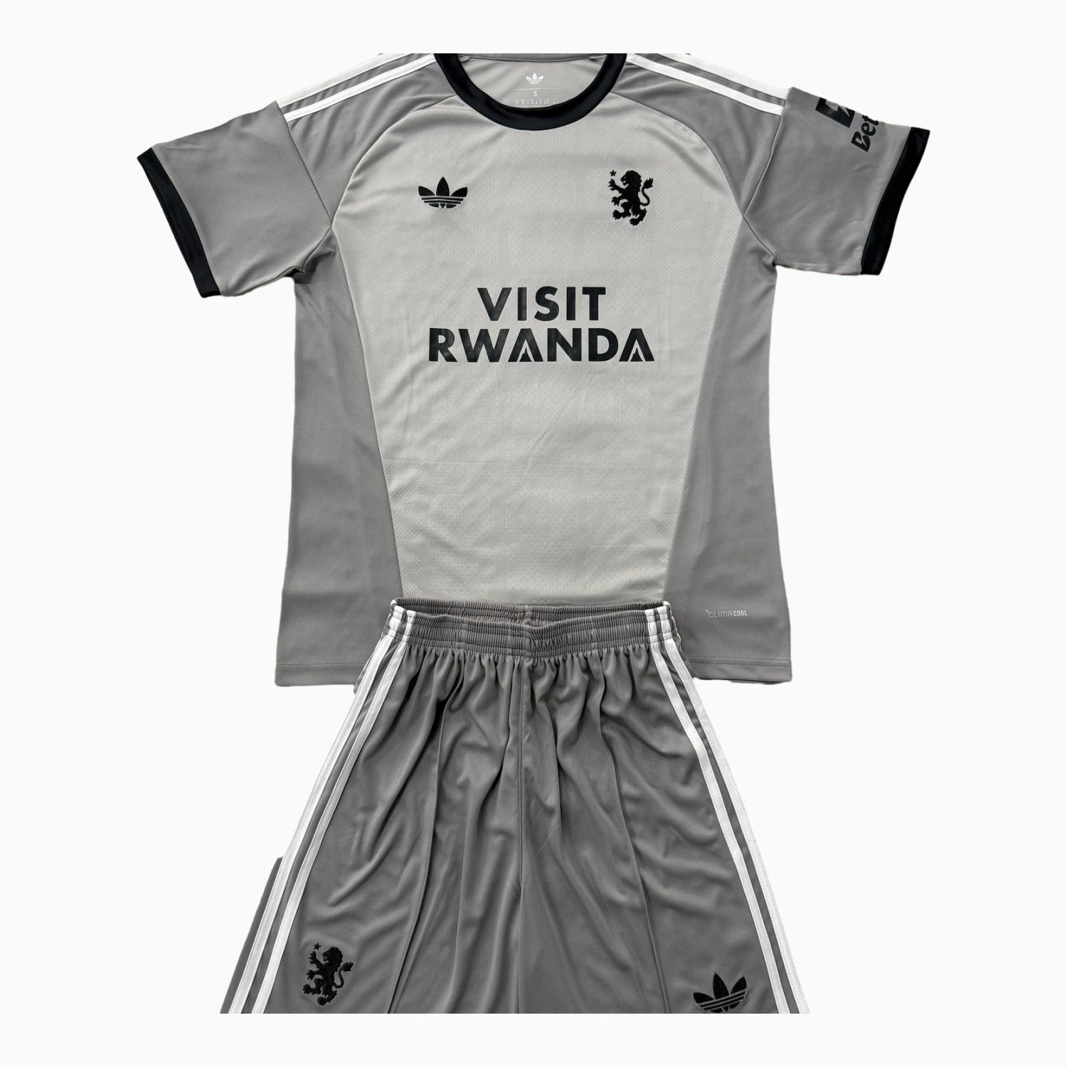 Aston Villa 26-27 Grey Goalkeeper Men's Adult Jersey Set - Fans Version - UnitedFutballJersey
