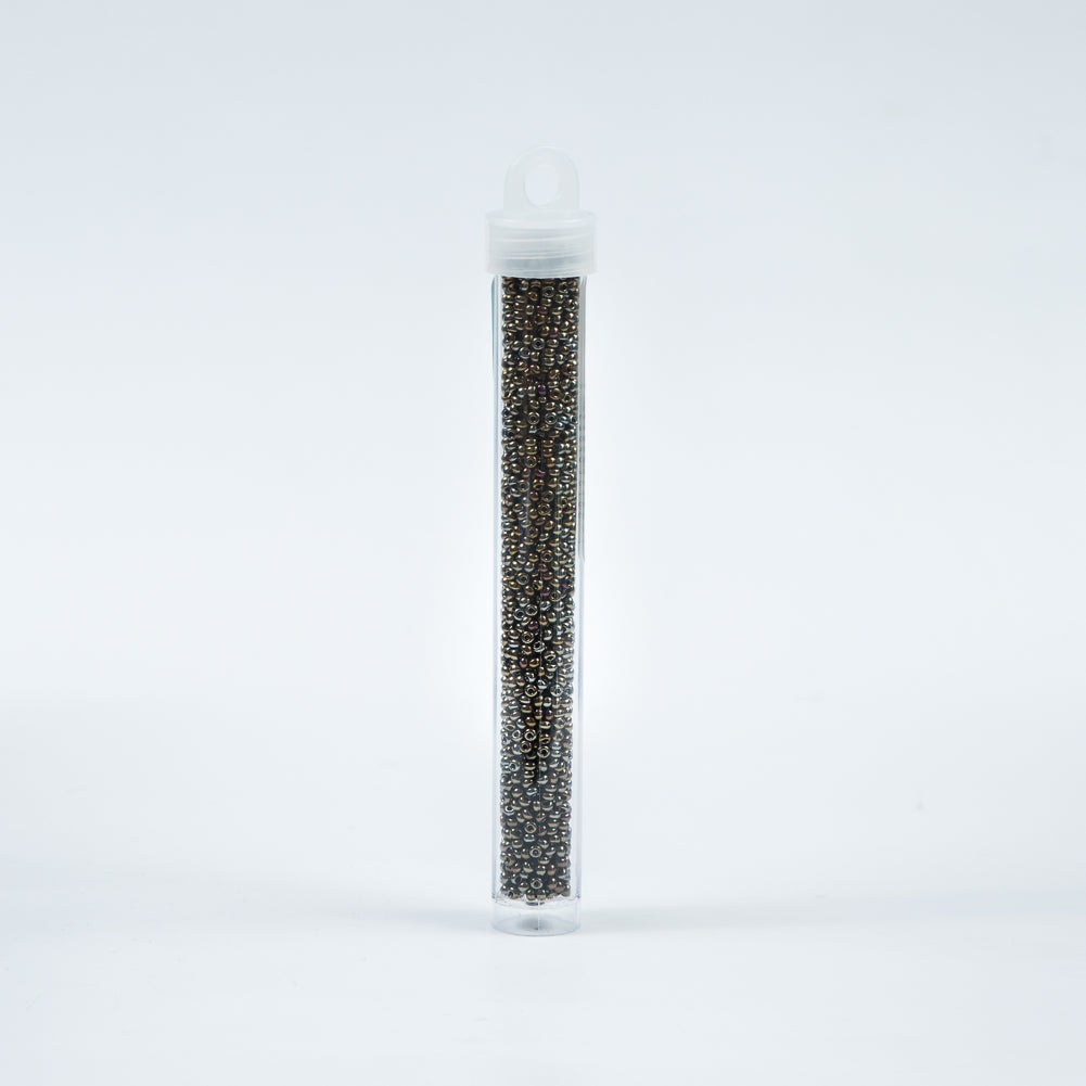 Iris Brown Iridescent Czech Seed Beads - Size 10 - Joann Fabrics