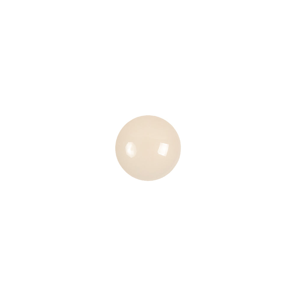 European Beige Half Domed Self Back Glass Button - 14L/9mm - Joann Fabrics