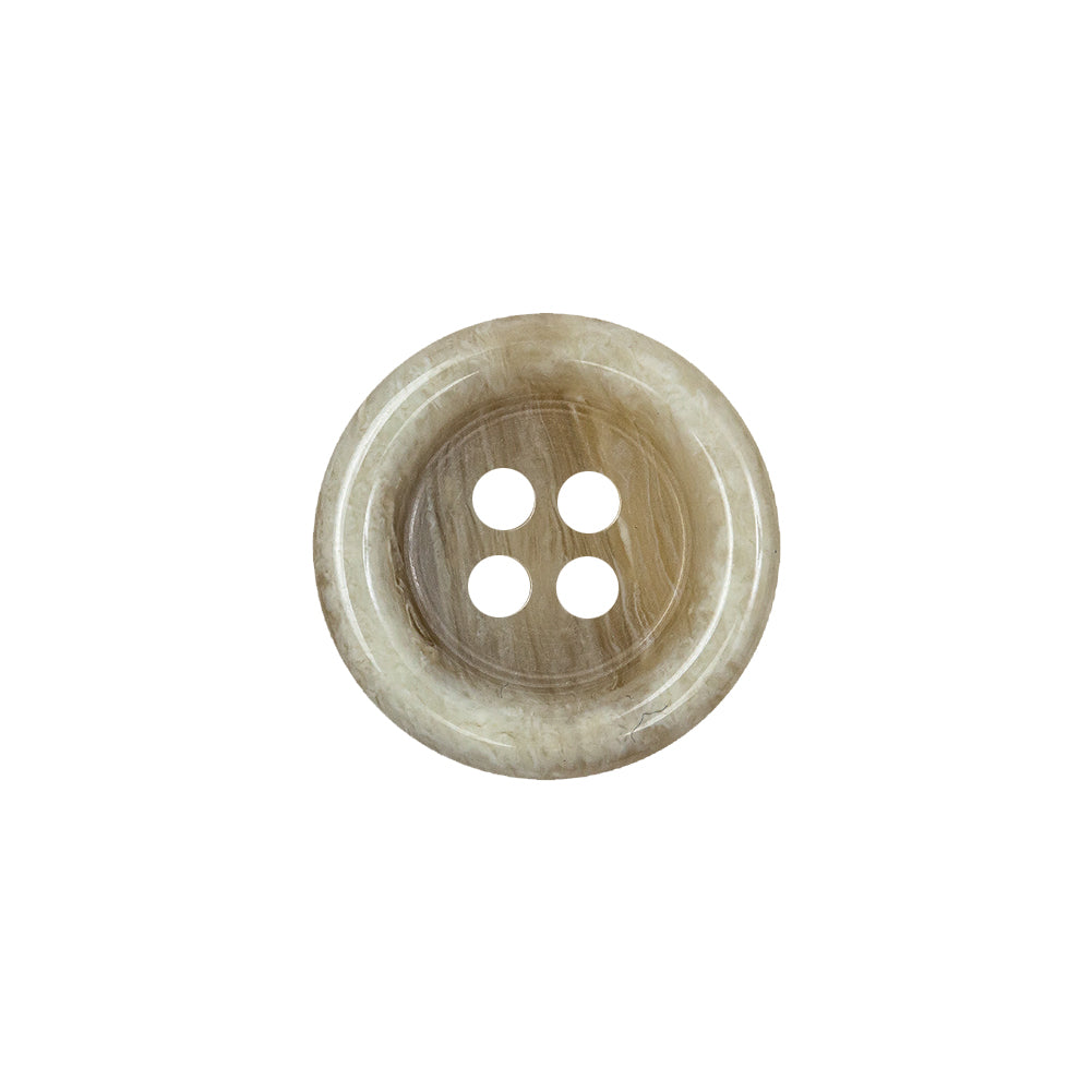 London Fog and Martini Olive Glossy Tire Shape Rim 4-Hole Plastic Button - 28L/18mm - Joann Fabrics