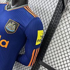 2025/2026 Long Sleeve Player Version Newcastle United Third Away Football Jersey 1:1 Thai Quality