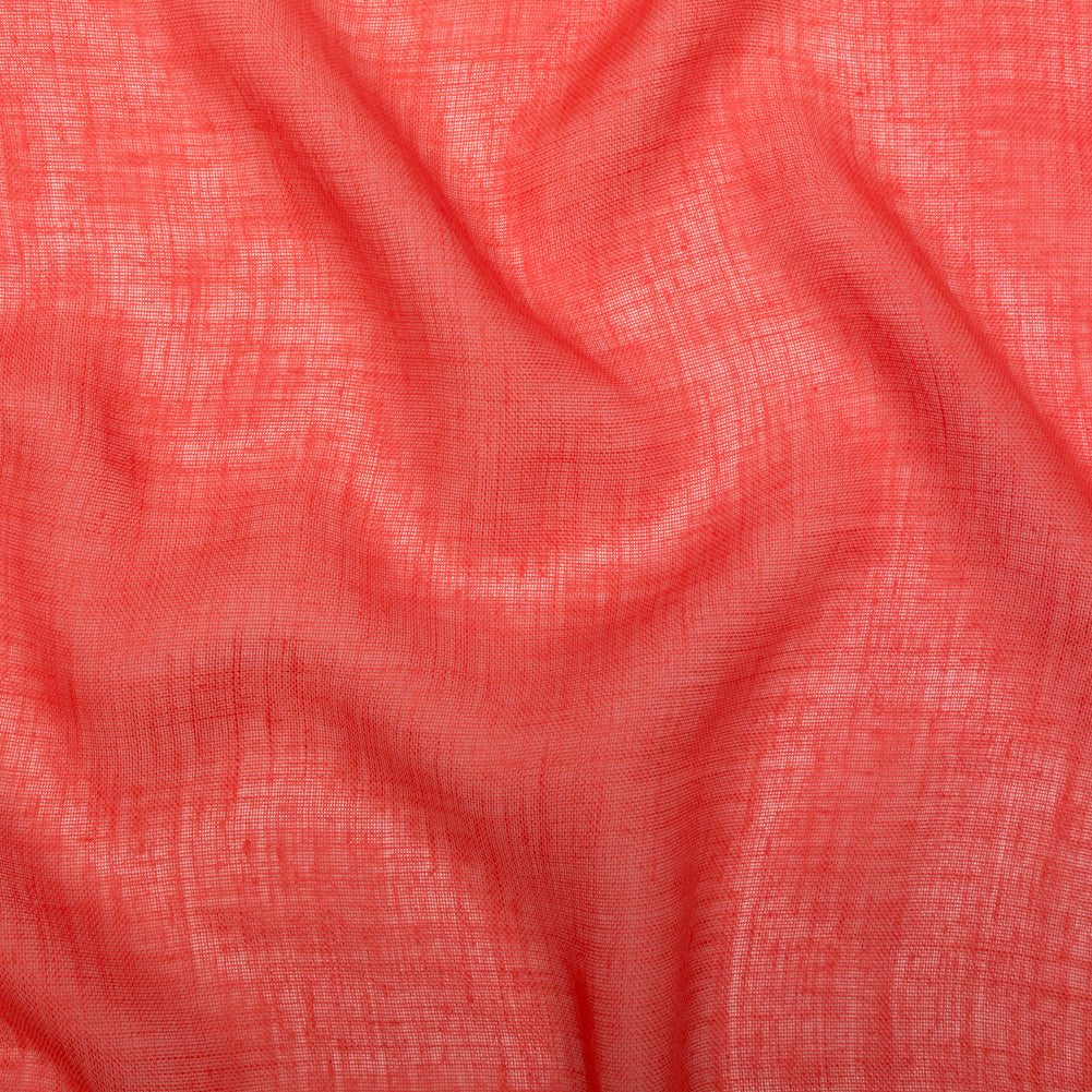 Loosely Woven Coral Linen - Joann Fabrics