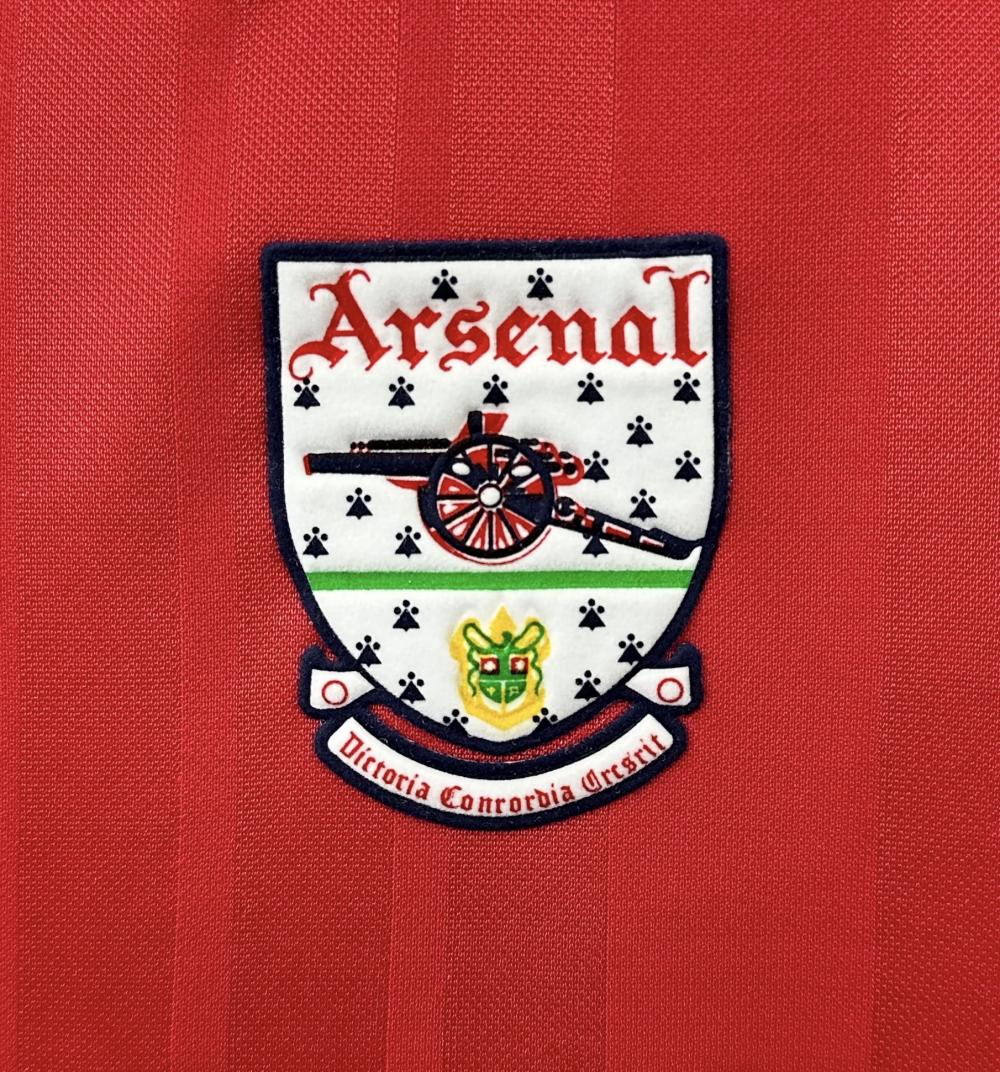 1992/1993 Retro Long Sleeve Arsenal Home Football Shirt 1:1 Thai Quality
