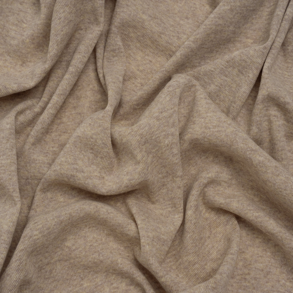 Lightweight Polyester 1x1 Rib Knit - Oatmeal - Deadstock - Joann Fabrics