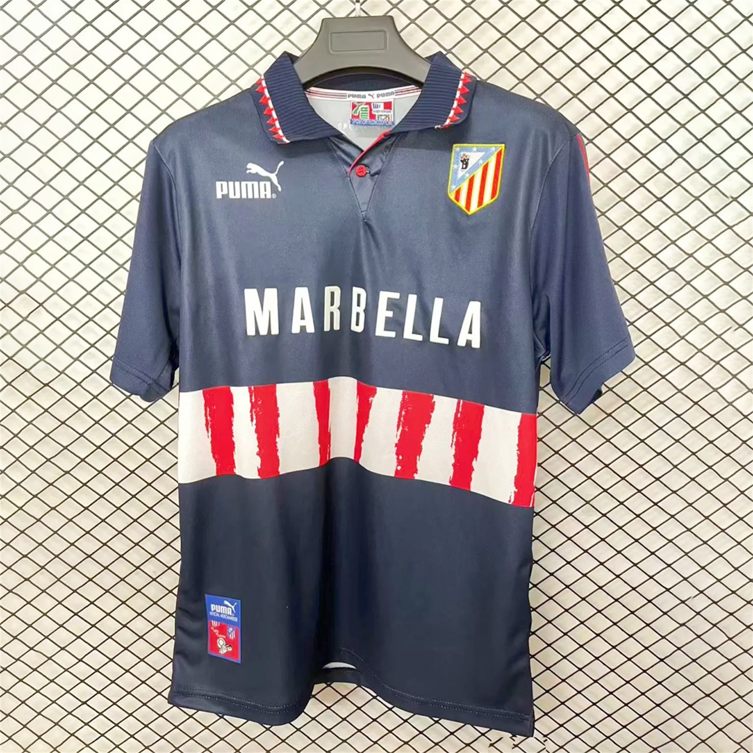 Retro Atletico Madrid 1997-98 Away Jersey - UnitedFutballJersey