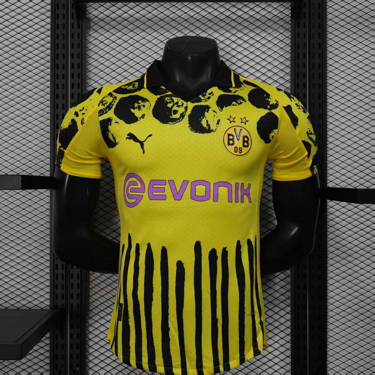 2025/2026 Player Version Dortmund Home Pink Advertisement Football Jersey 1:1 Thai Quality