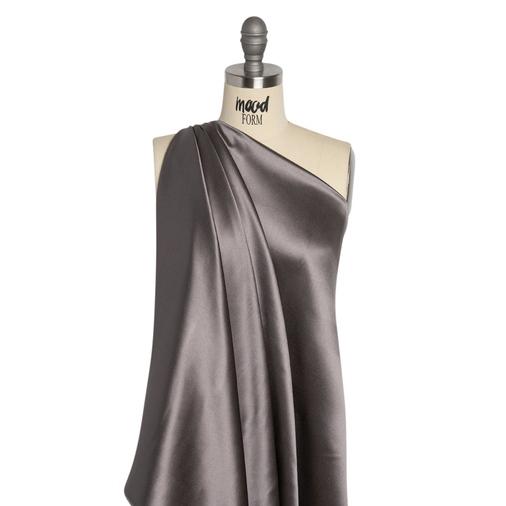 Silk Crepe Back Satin - Dark Silver - Premium Collection - Joann Fabrics