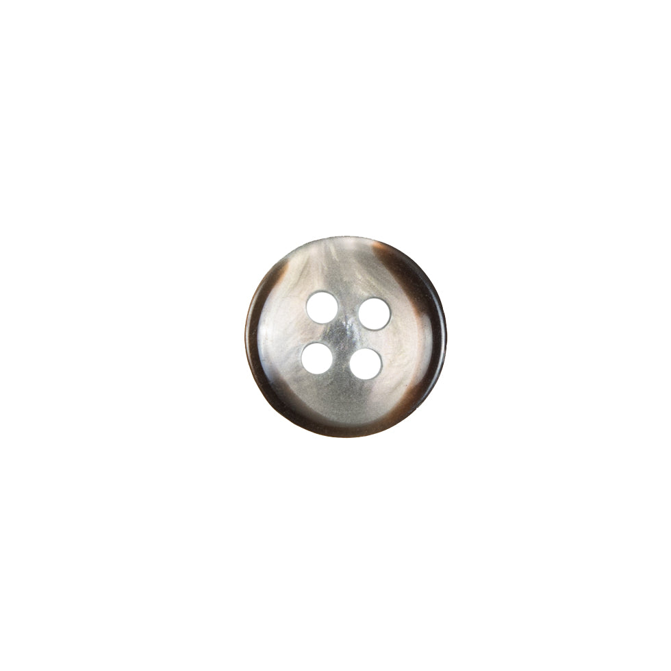 Gray Iridescent Plastic 4-Hole Button - 18L/11.5mm - Joann Fabrics