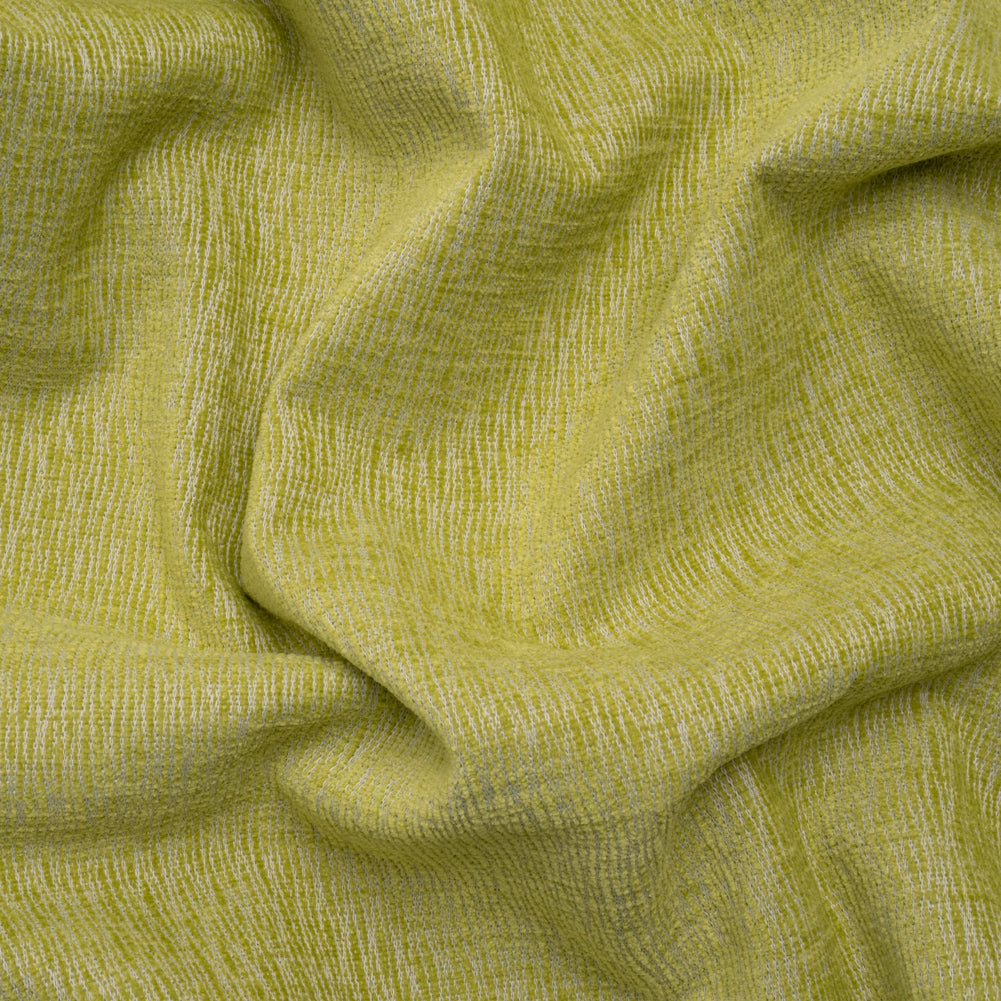 Chenille Upholstery Woven with Latex Backing - Lime - Lovell Collection - Joann Fabrics