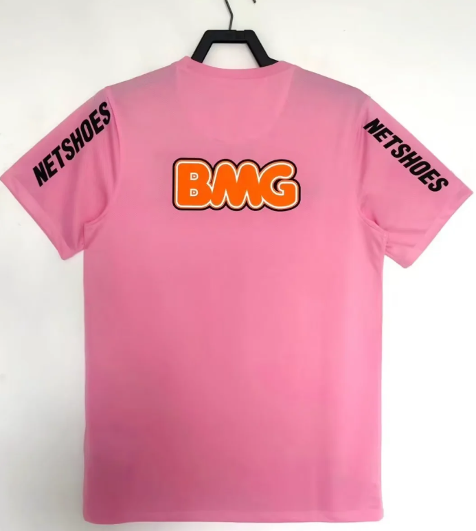 2012 Retro Santos Pink Football Jersey 1:1 Thai Quality