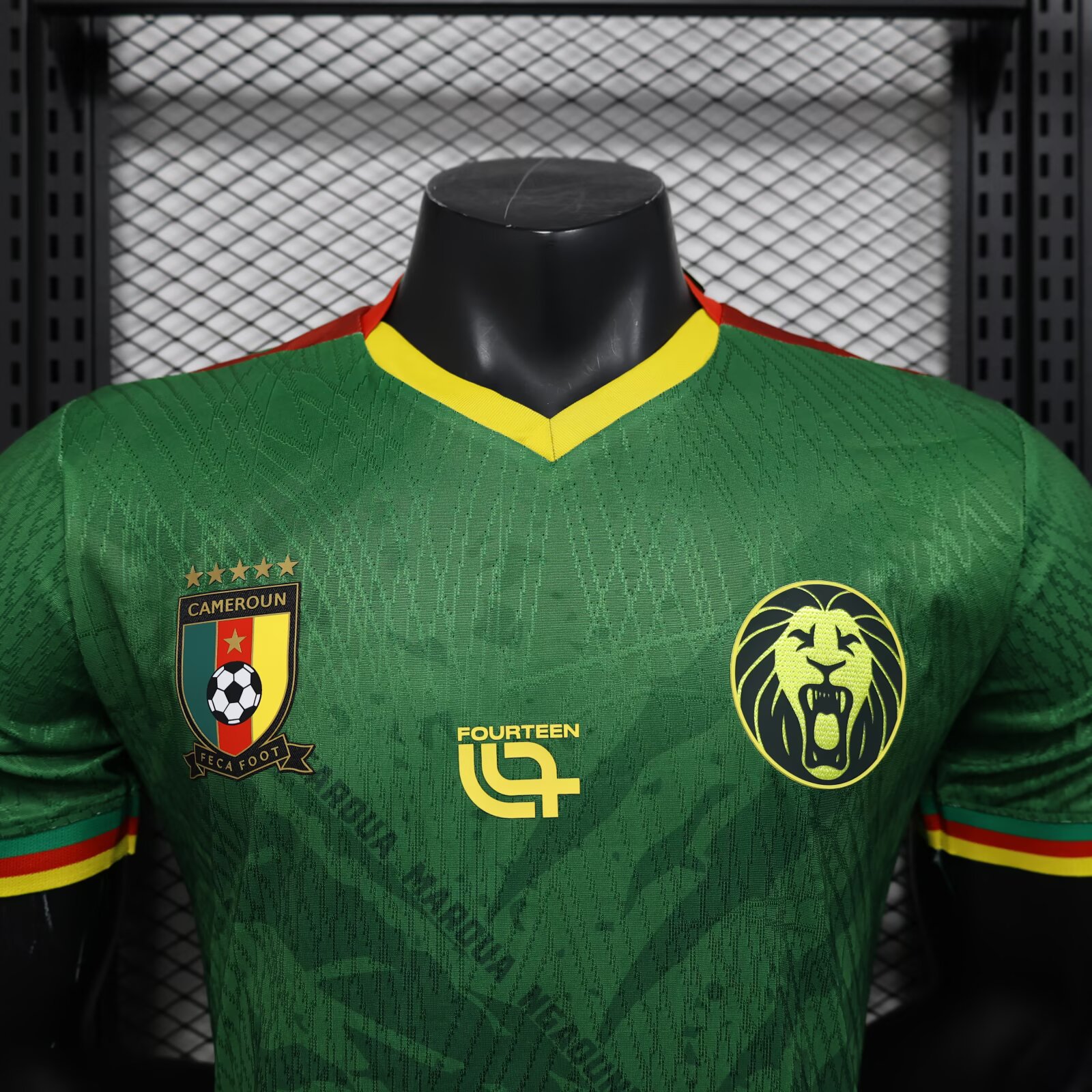 2025/2026 Player Version Cameroon Home Football Shirt 1:1 Thai Quality