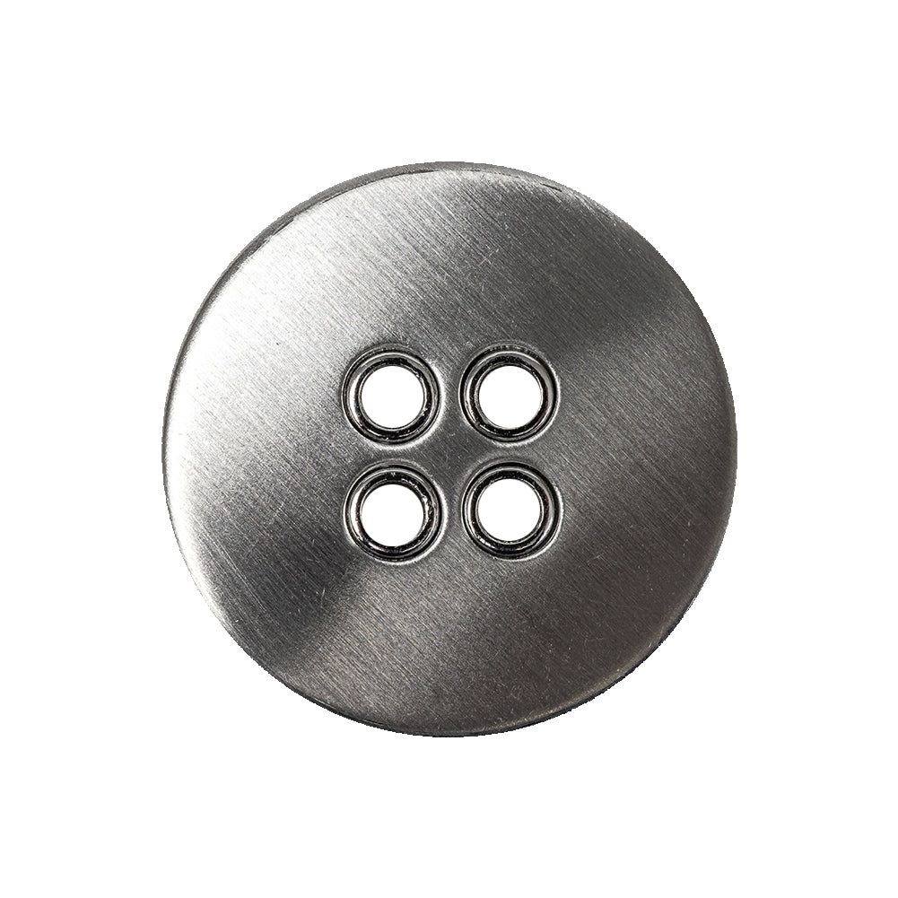 Silver Matte Nickel Metal Coat Button - 40L/25.5mm - Joann Fabrics