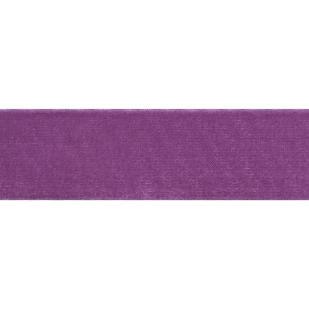 Stretch Velvet Ribbon Trim Made in Italy - 1.5
