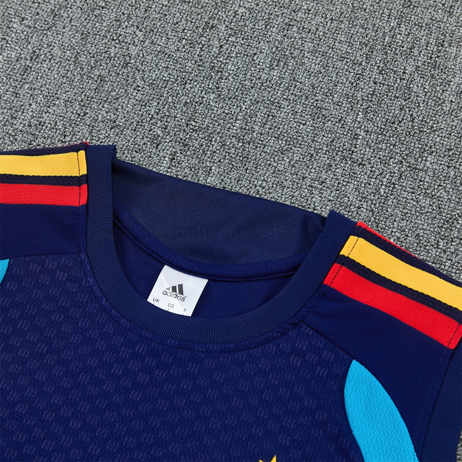 Spain 2026 Vest Training Set - Dark Blue Vest and Shorts - UnitedFutballJersey