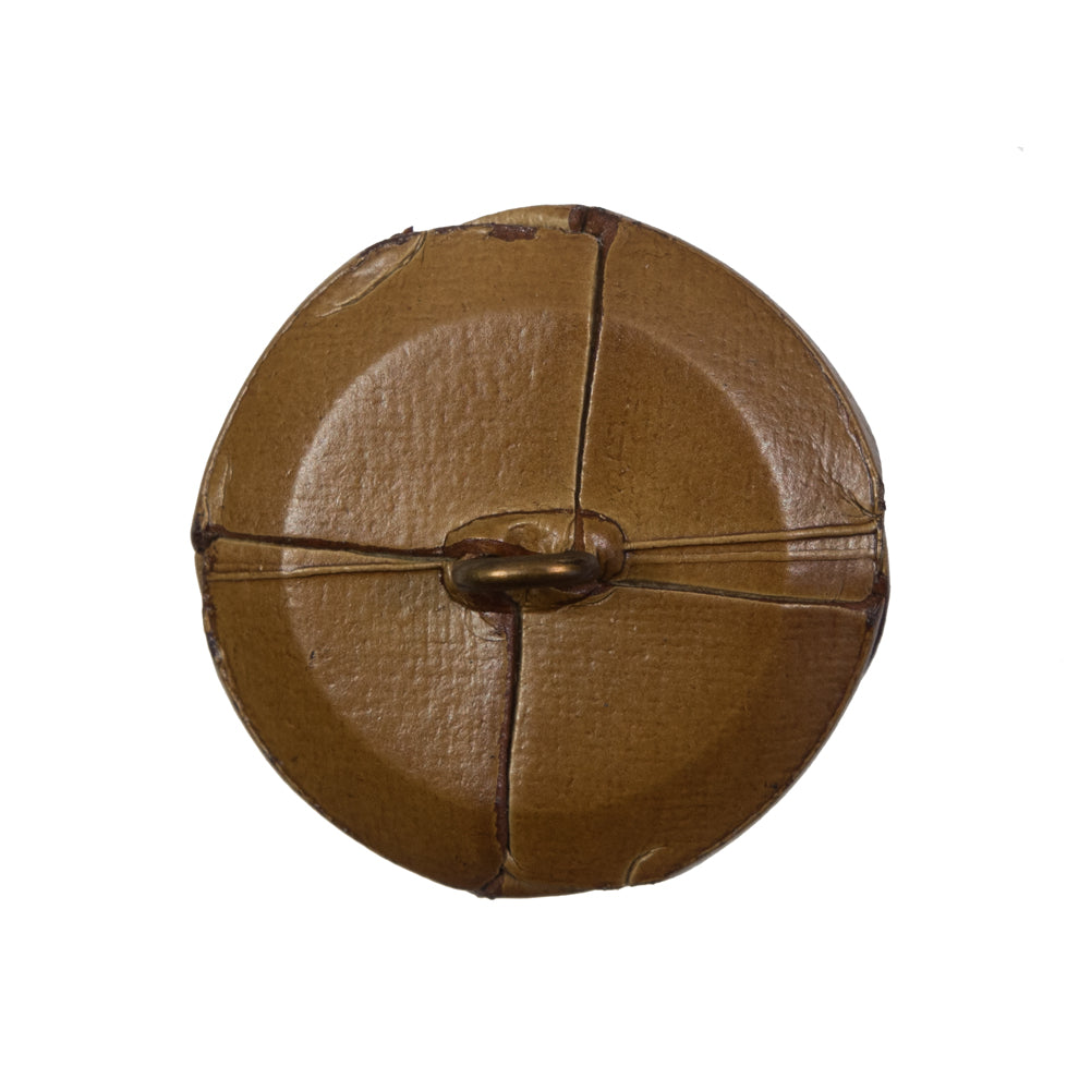 Natural Leather Shank Back Button - 40L/25.5mm - Joann Fabrics