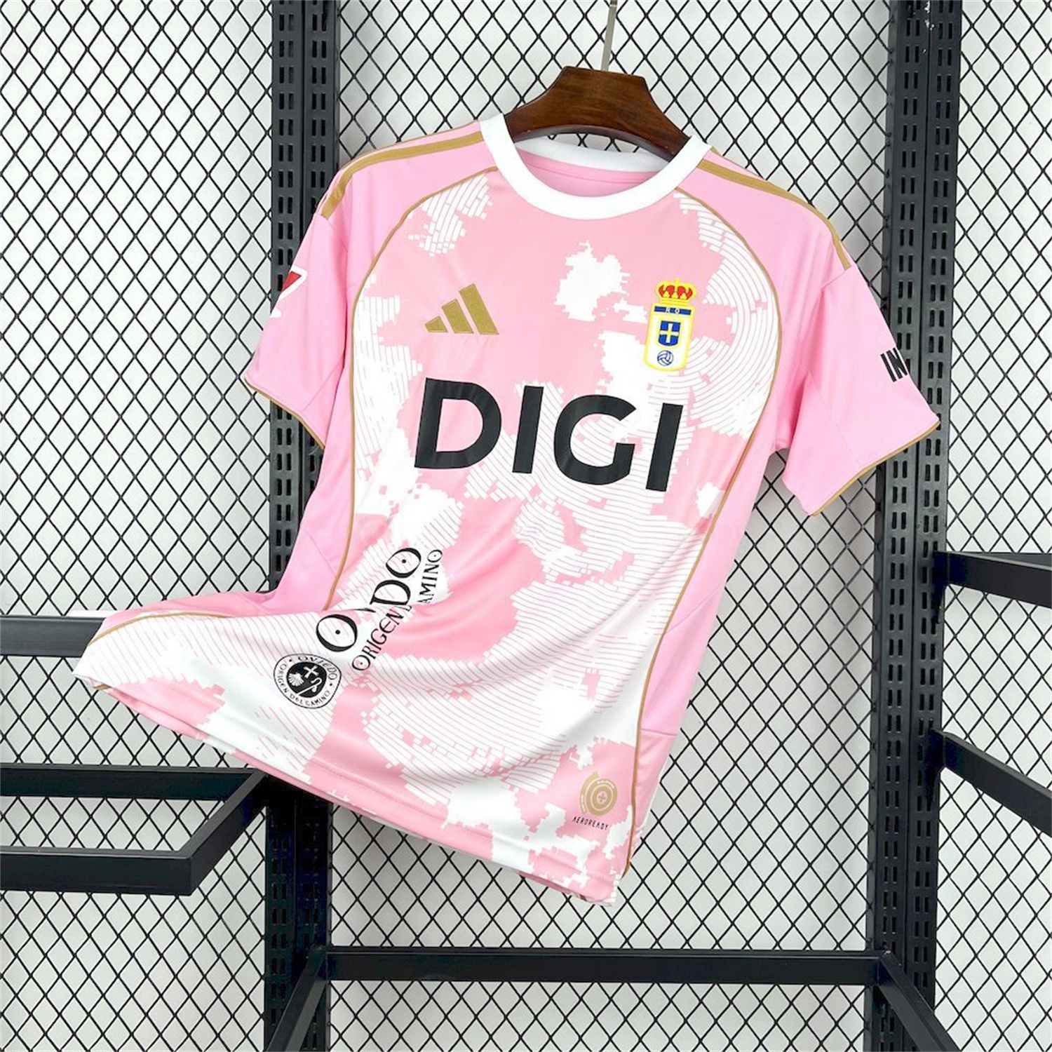 Real Oviedo 25-26 Pink Special Jersey - Fans Version - UnitedFutballJersey