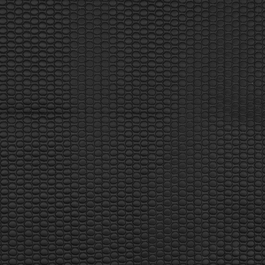 Black Circular Geometric Quilted Coating - Joann Fabrics