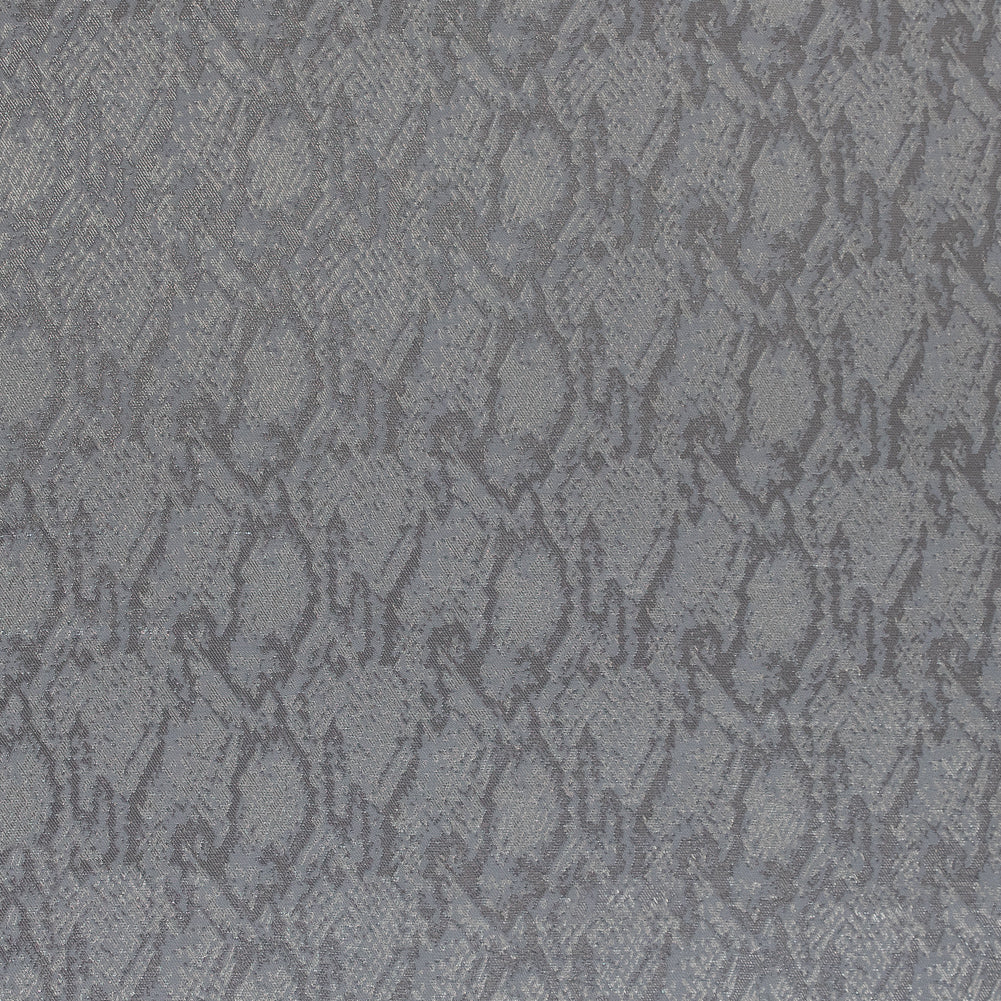 Metallic Ivory, Gray and Nude Python Jacquard - Joann Fabrics