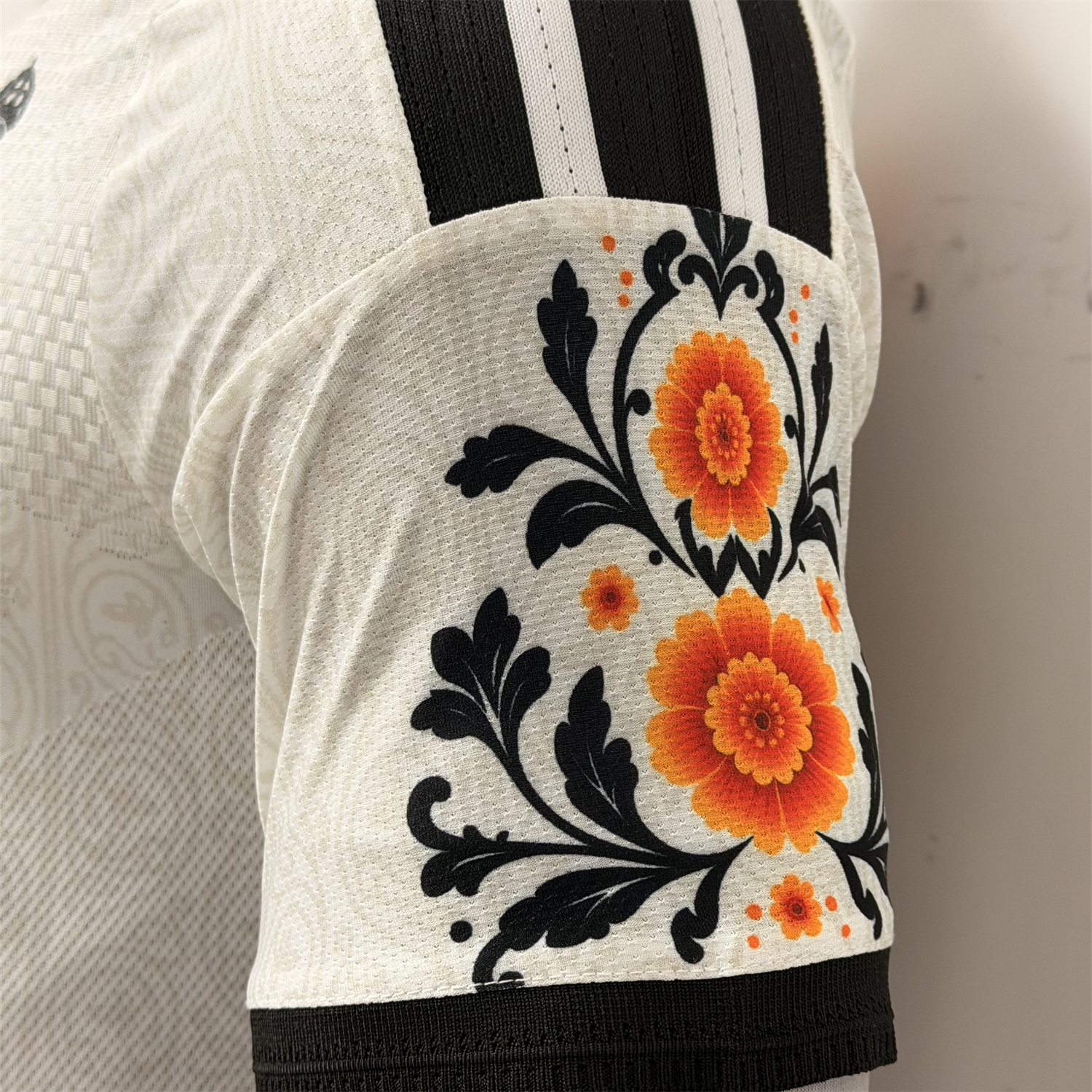 Real Madrid 26-27 Día de Muertos White Special Jersey - Player Version - UnitedFutballJersey