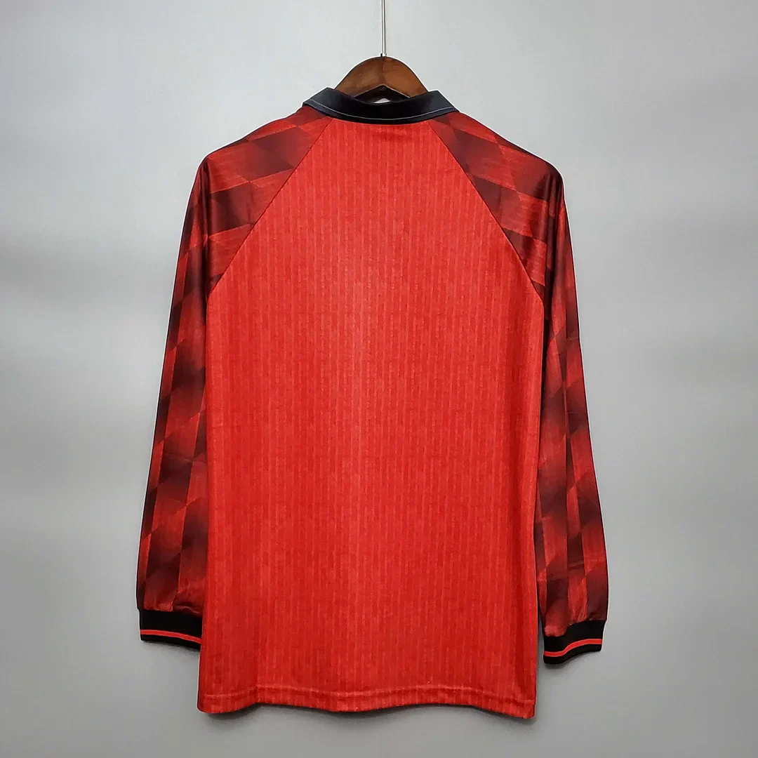 1996/1998 Retro Manchester United Home Long Sleeve