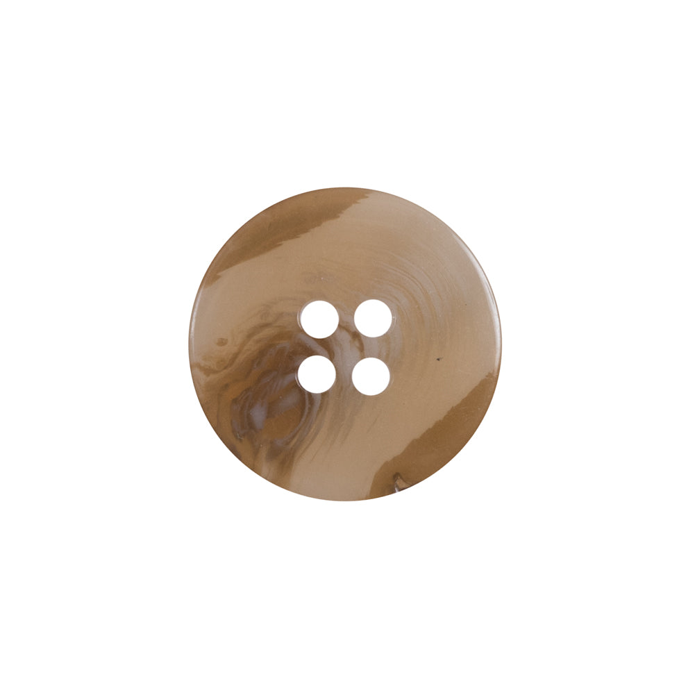 Light Brown Plastic 4-Hole Button - 32L/20mm - Joann Fabrics