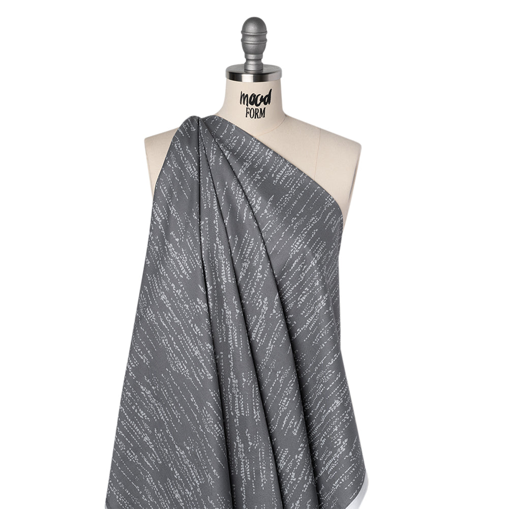 Printed Quilting Cotton by Ghazal Razavi for FIGO Studio - Gray Grass Patch - Seasons Basics Collection - Joann Fabrics