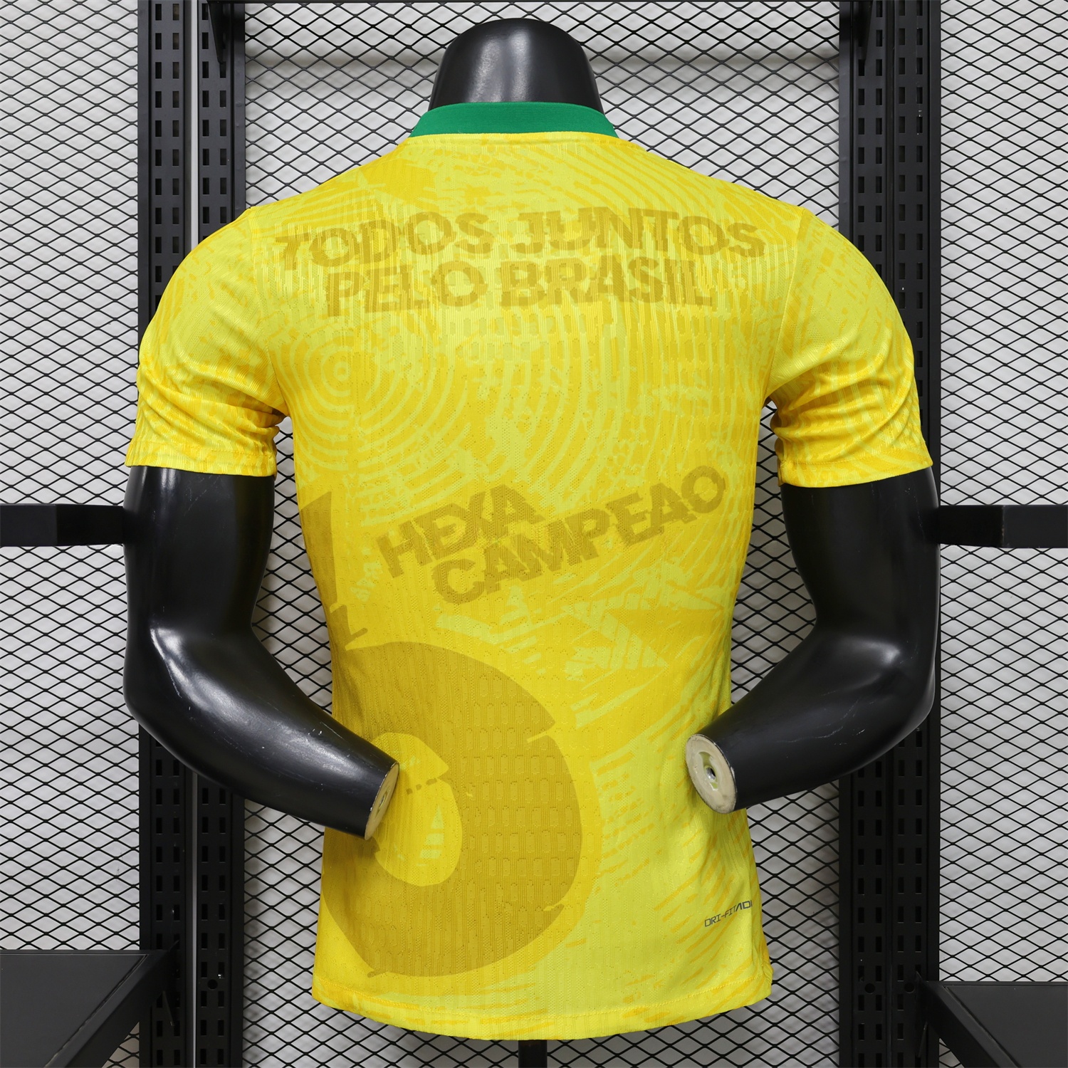 Brazil 2026 Yellow Waves Special Jersey - Player Version - UnitedFutballJersey