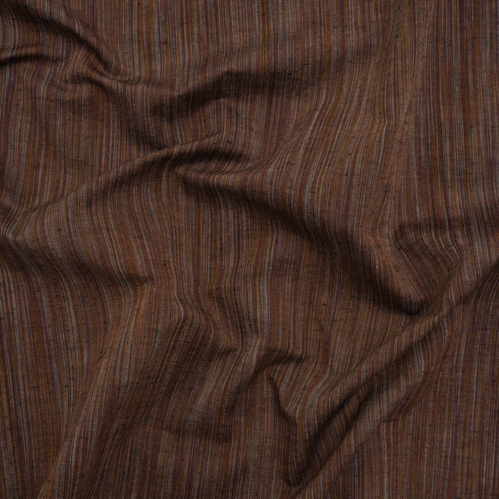 Woven Quilting Cotton Fabric by FIGO Studio - Cocoa Striated - Space Dye Collection - Joann Fabrics
