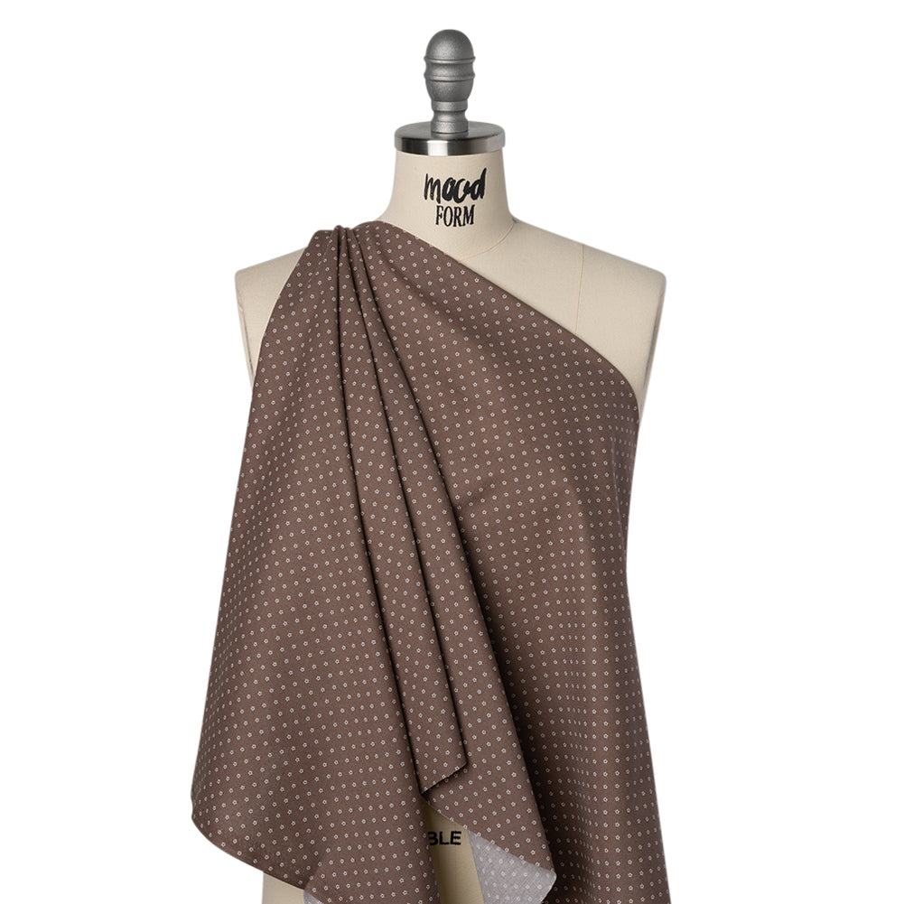 Printed Quilting Cotton by Ghazal Razavi for FIGO Studio - Cocoa Stars - Nest Collection - Joann Fabrics