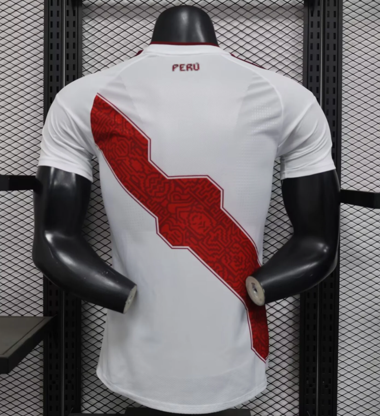 2026 Player Version Peru National Team Home Football Jersey 1:1 Thai Quality