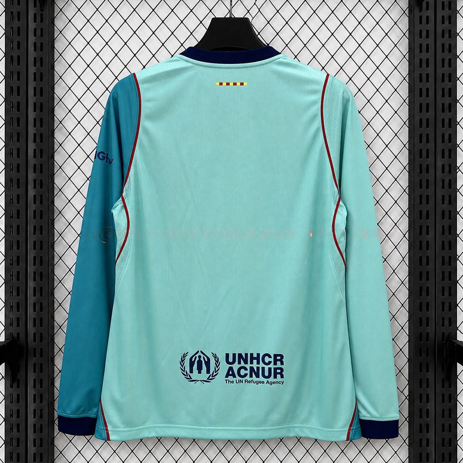 Barcelona 26-27 Third Long Sleeves Jersey - Fans Version - UnitedFutballJersey