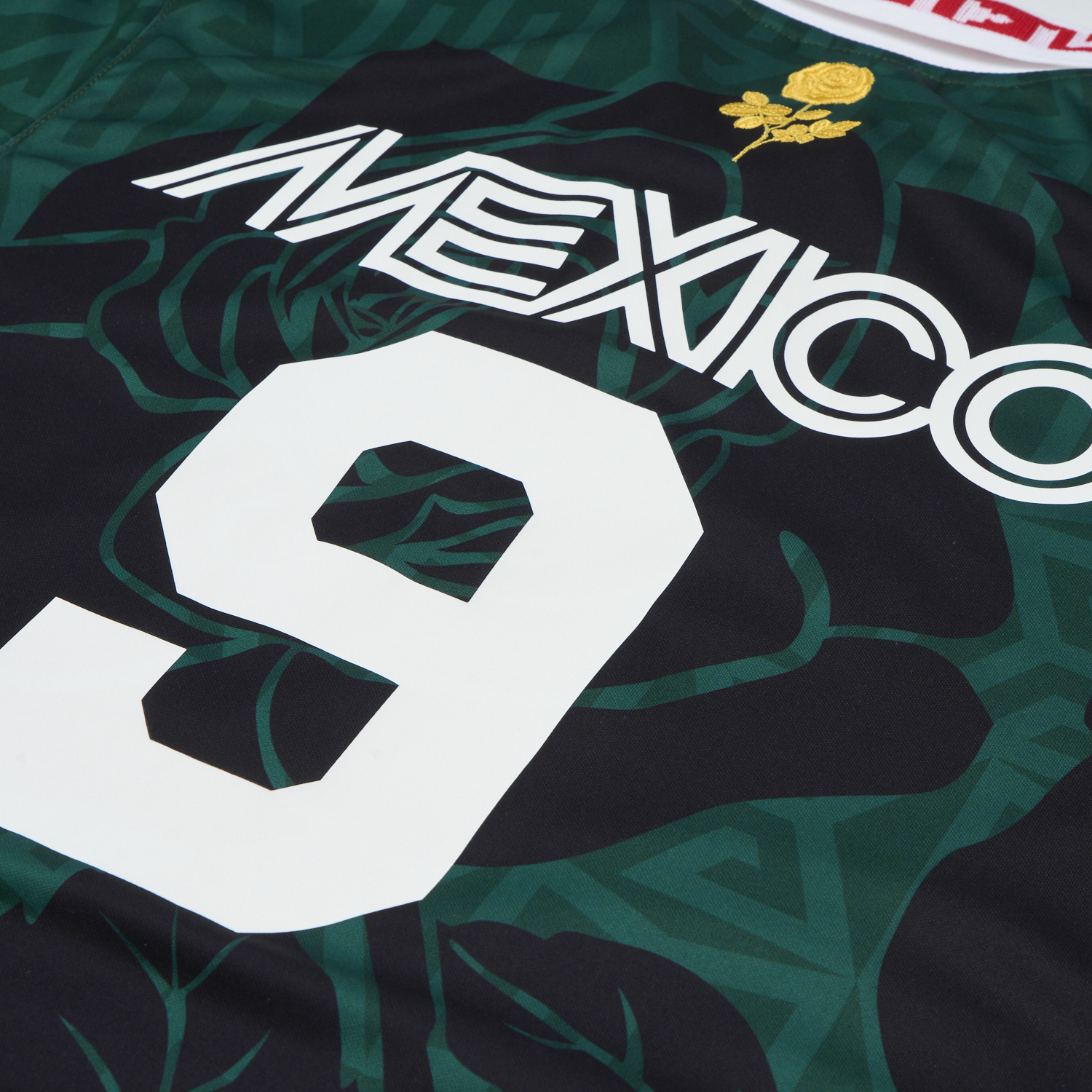 Mexico 2026 x Willy Chavarria AOP Retro Style Green Jersey - UnitedFutballJersey
