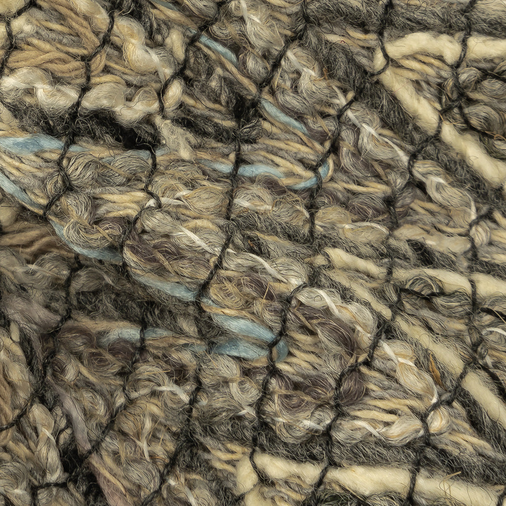 Gray, Beige and Oatmeal Zig Zag Cotton and Polyester Novelty Woven - Joann Fabrics