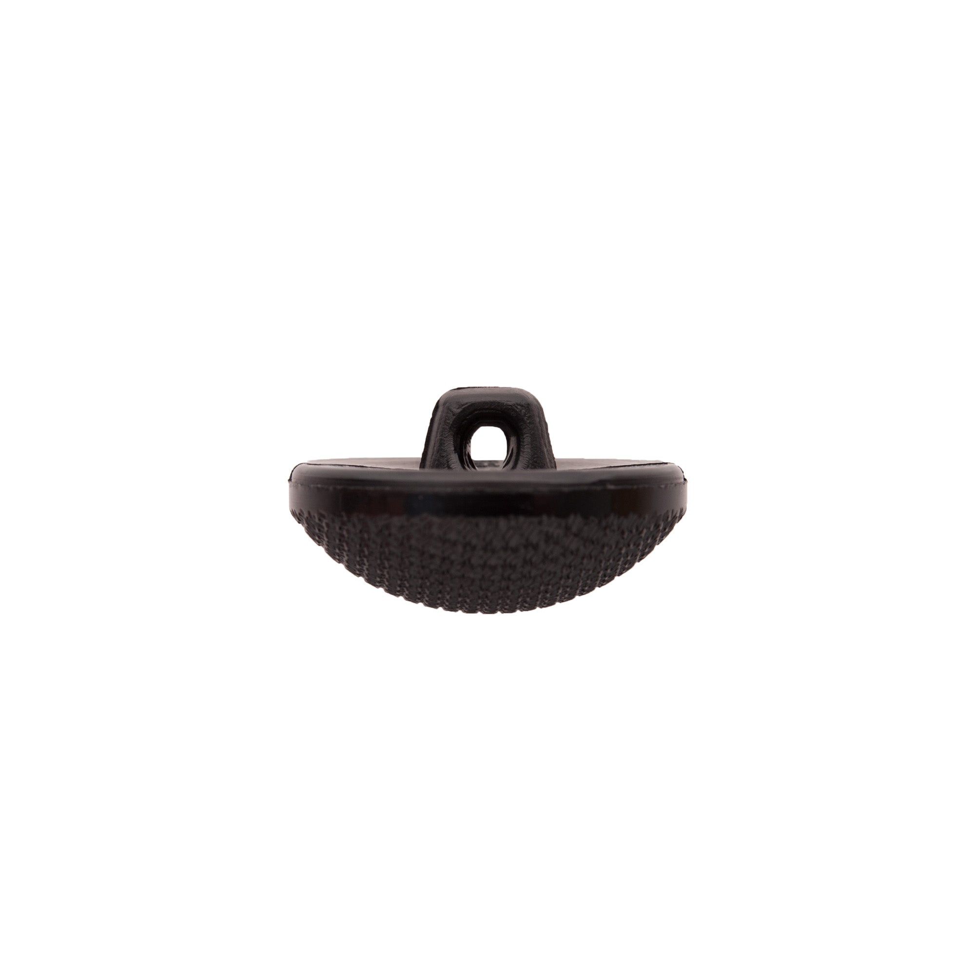 Italian Black Textured Shank Back Button - 36L/23mm - Joann Fabrics