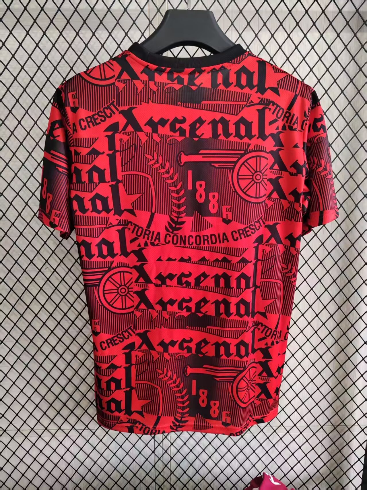 2025/2026 Arsenal Training clothes Red Football Jersey 1:1 Thai Quality