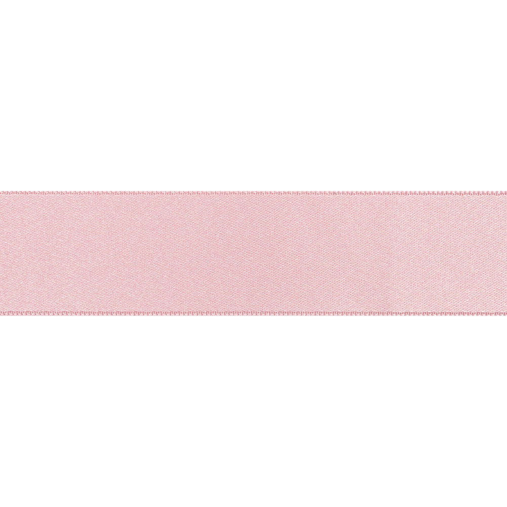 Pink Double Face French Satin Ribbon - 1