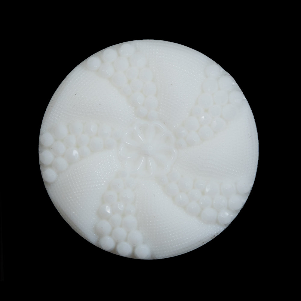 White 2-Side Bevel Cut Nylon Shank Back Button - 44L/28mm - Joann Fabrics