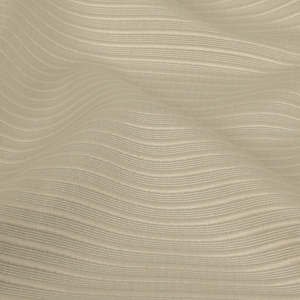 Beige Polyester Faille with Raised Ridges - Joann Fabrics